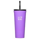 Purple 24oz - Monogram