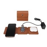 Brown Charging Pad  Case