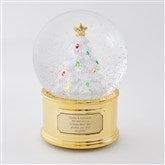 Vintage Tree Snow Globe