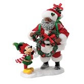 Santa  Mickey - Dark Brown