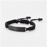 Black/Black ID Bracelet