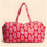 Goji Berry Red Duffel