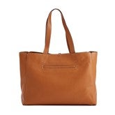 Hathaway Tote Leather- Pecan