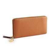 Continental Wallet - Pecan