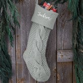 Kittenish Stocking - Grey