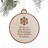 Holiday Ornament - White