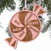 Peppermint Ornament - Pink