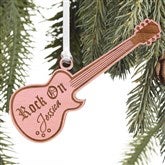 Guitar Ornament - Pink