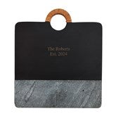 Square Black Marble Board