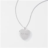 Silver Heart Locket