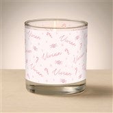 Pink Candy Candle - Name