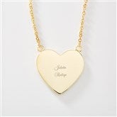 Gold Heart Necklace