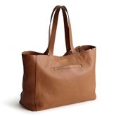 Hathaway Tote Leather- Pecan