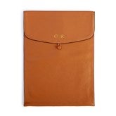 Leather Tech Sleeve - Pecan