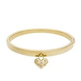 Heart Bangle Bracelet