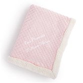 Fleece/Sherpa Blanket - Pink