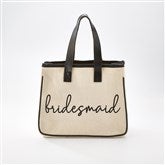 Bridesmaid Canvas Tote