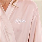 Blush Robe - Embroidered