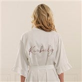 White Robe - Metallic Name