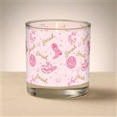 Western Glam Glass Candle