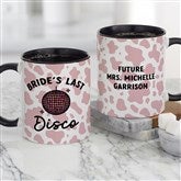 11 oz. Black Mug - Cow Print