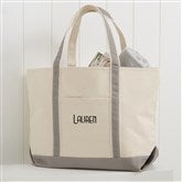 Grey Weekender Tote