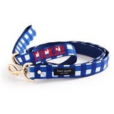 Blue Gingham Leash - M/L