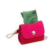 Red  Pink Bag Holder