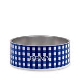 Blue Gingham Bowl- S/M