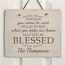 Personalized Plaque - May You Be Blessed - 18242