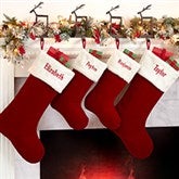 Red Velvet 19&quot; Personalized Christmas Stocking - 19004