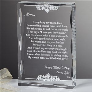 Dearest Mother Poem Personalized Keepsake - 12869