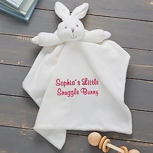 Personalized bunny online blanket