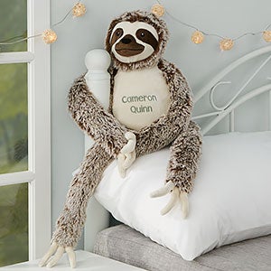 Personalized Long Legged Sloth Stuffed Animal