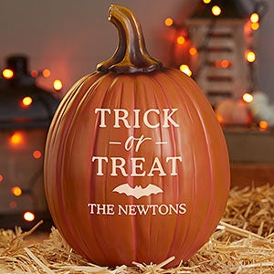 Spellbinding Personalized Pumpkins- Large Orange - 32037-L