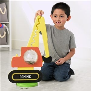 Excavator Personalized 23quot; Piggy Bank - 32326