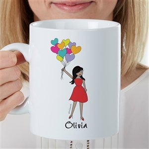 Birthday Balloons philoSophies® Personalized 30 oz. Oversized Coffee Mug - 35504