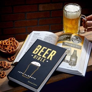 The Beer Bible Personalized Leather Book - 40453D