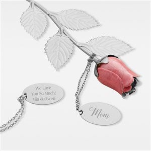 Engraved Graduation Large Pink Rose For Mom - 42055-PinkL