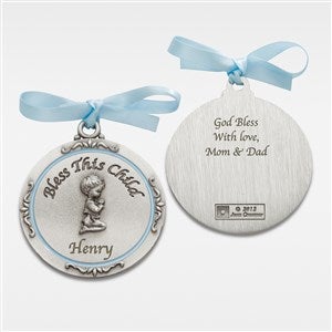 Personalized Religious Crib Medallion - Boy - 42185-B