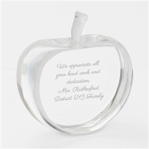 Engraved Recognition Message Crystal Keepsake - 42186