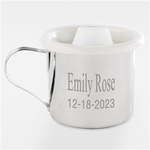 Engraved Silver Baby Cup - 42199