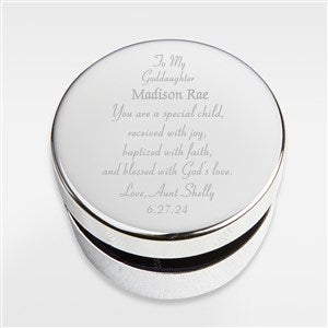 Babys Engraved Religious Keepsake Box - 42279