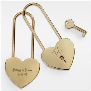 Engraved Anniversary Love Lock - 42451