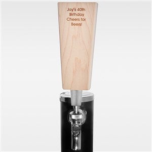 Engraved Birthday Message Beer Tap Handle - 42460