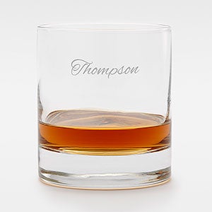 Luigi Bormioli® Engraved Housewarming Old Fashioned Whiskey Glass - 42852