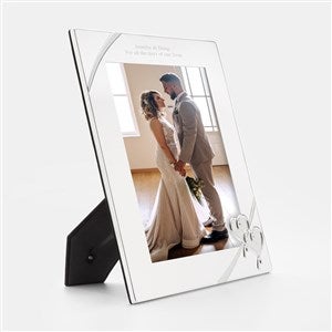 Lenox True Love Personalized popular 5x7 Wedding Picture Frame / Custom Engraved 5x7 Wedding Frame for Bride and Groom, Couples, Anniversary