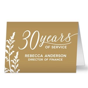 Retirement Personalized Greeting Card - 46356