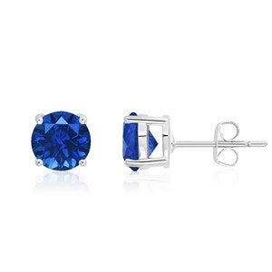 Personalized Birthstone Stud Earrings - 49114D