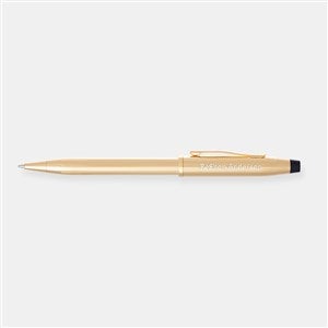 Engraved Cross Century 23K Gold Plated Ballpoint Pen - 49320